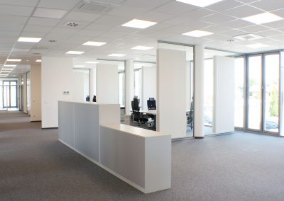 Fertigstellung der neuen Geschäftstelle von Konica Minolta in Weilheim